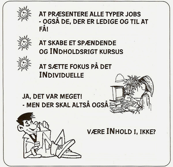 Der skal ogs&aring; v&aelig;re INhold i, ikke?